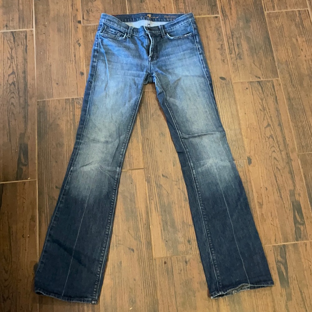 7 for all mankind high waist bootcut size 29